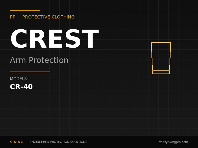 CREST arm protection sleeves