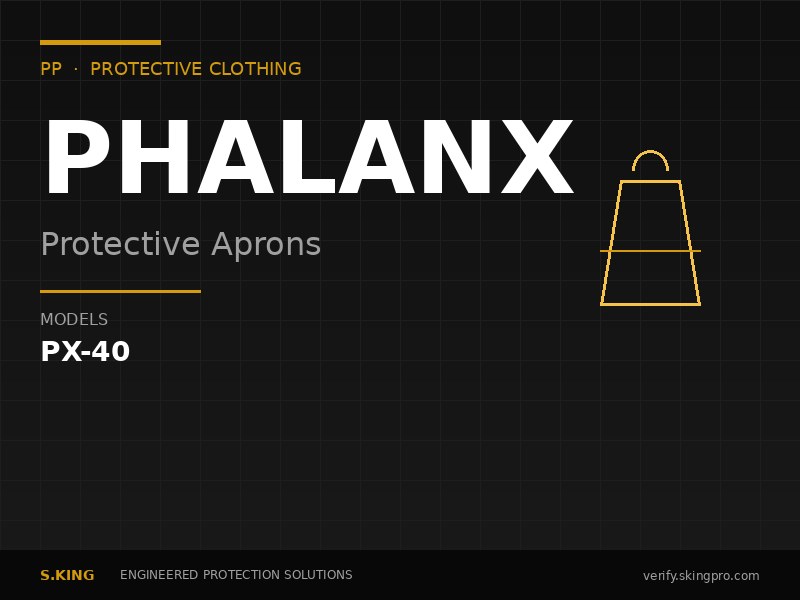 PHALANX protective aprons