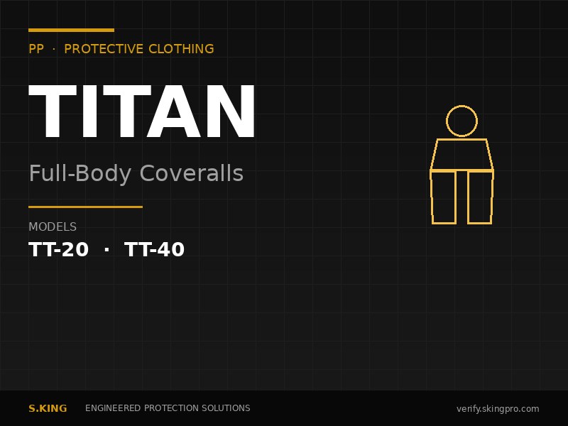TITAN protective coveralls