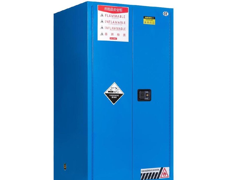 VAULT-FLAM yellow flammable storage cabinet