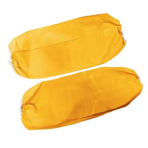 Yellow protective sleeves